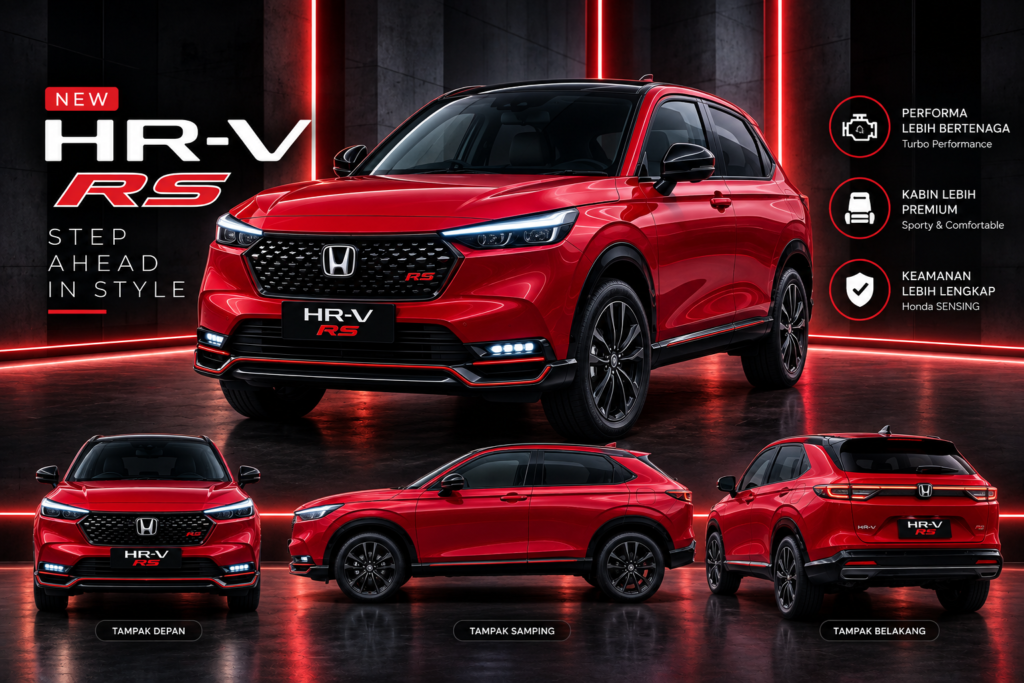 Interior Hr-v RS e:HEV